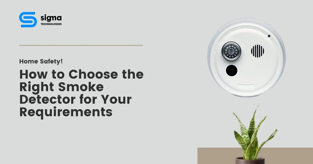 smoke detector- the right one